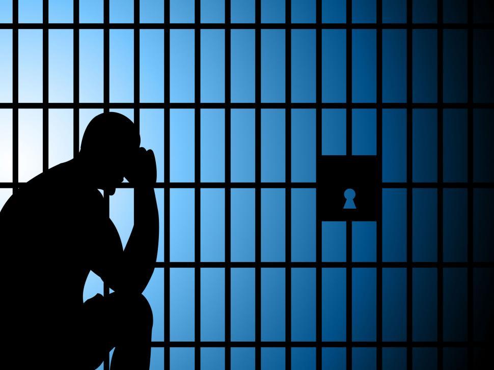 Free Image of Jail Copyspace Represents Take Into Custody And Arrest 