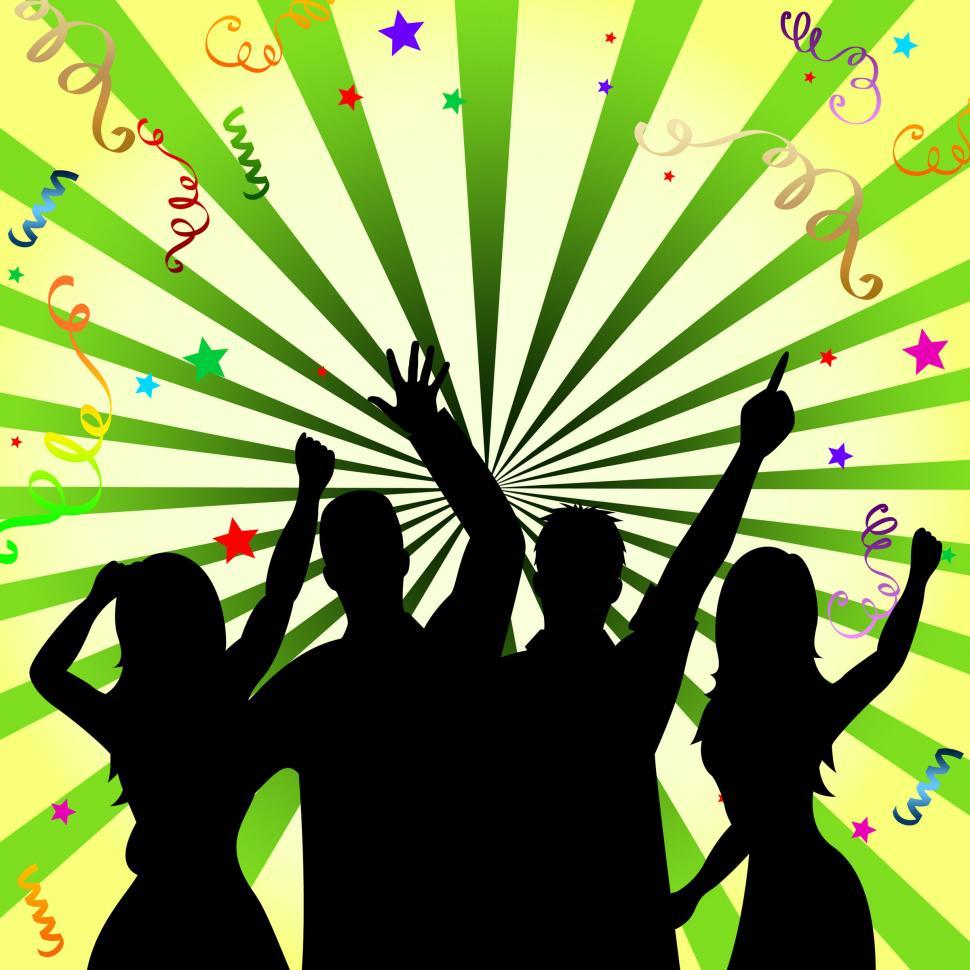 Free Image of Disco Celebrate Represents Dancing Fun And Dancer 