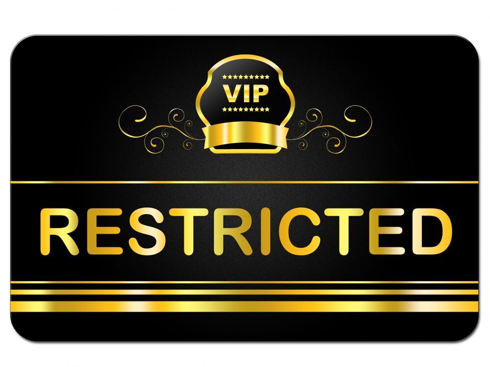 Free Image of Membership Card Means Very Important Person And Rarity 
