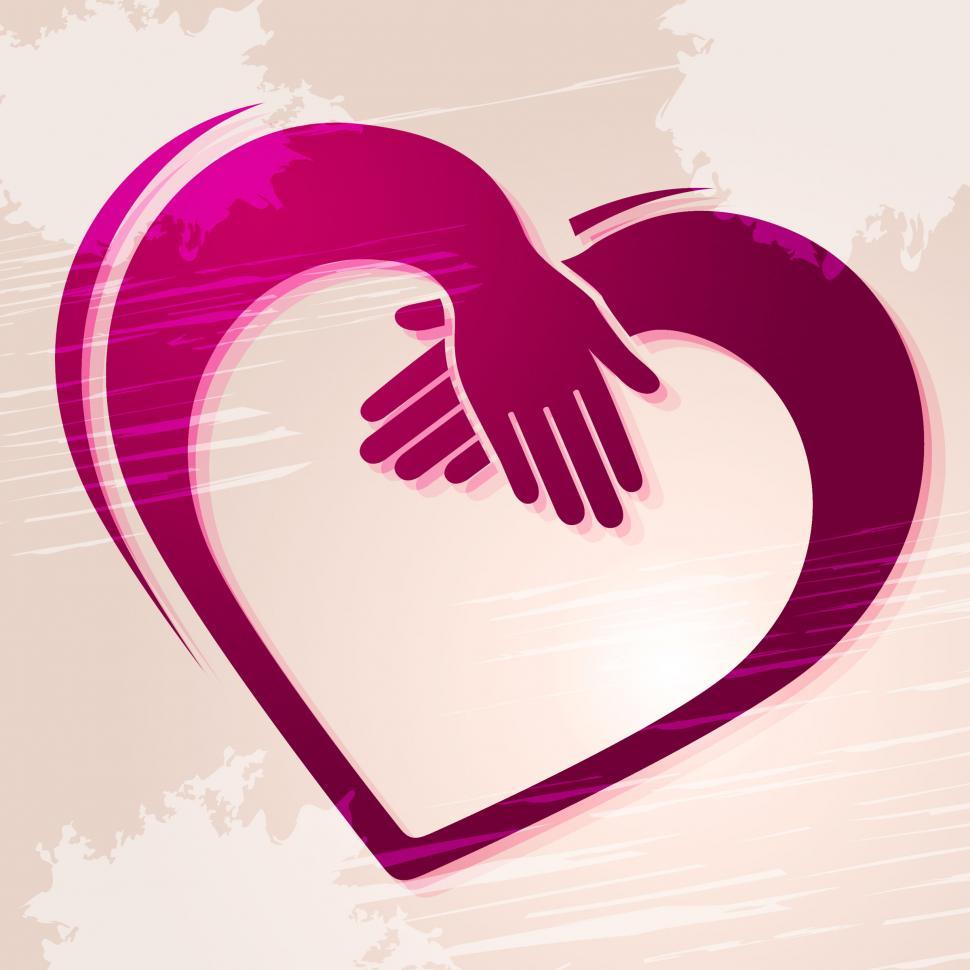 Free Image of Holding Hands Means Valentines Day And Bonding 