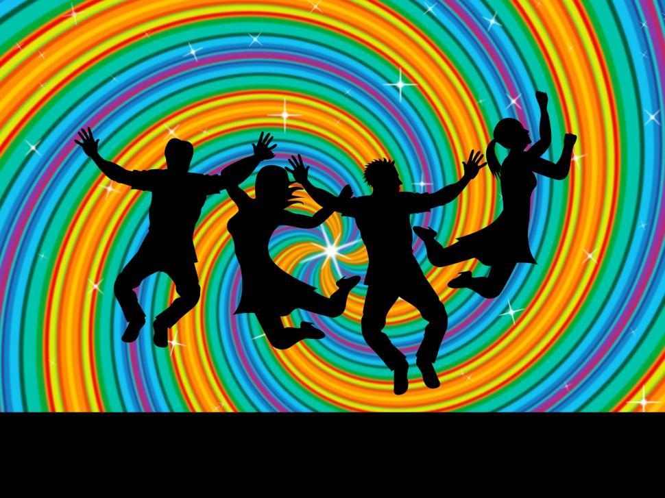 Free Image of Joy Swirl Represents Happiness Joyful And Youngsters 
