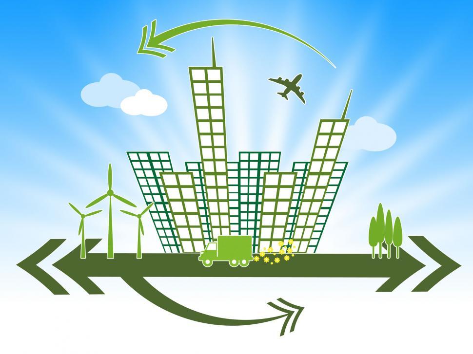 Free Image of Office Buildings Shows Corporate Offices And Corporations 