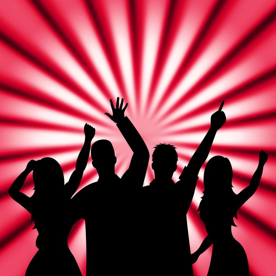 Free Image of Dancing Disco Shows Cheerful Discotheque And Music 