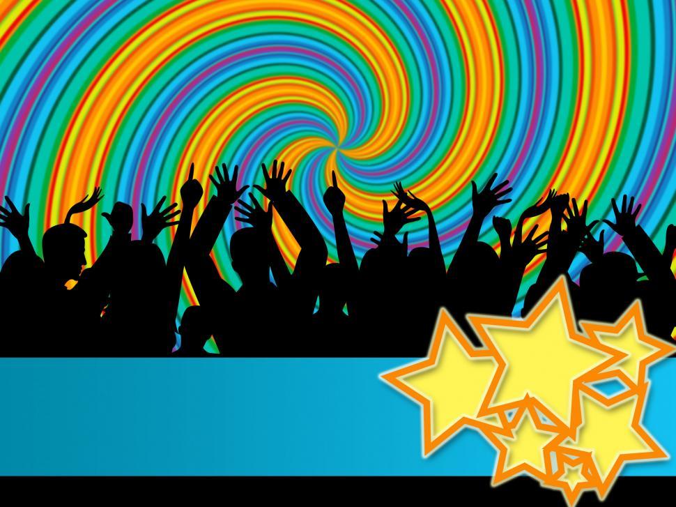 Free Image of Spectators Audience Shows Group Of People And Blank 