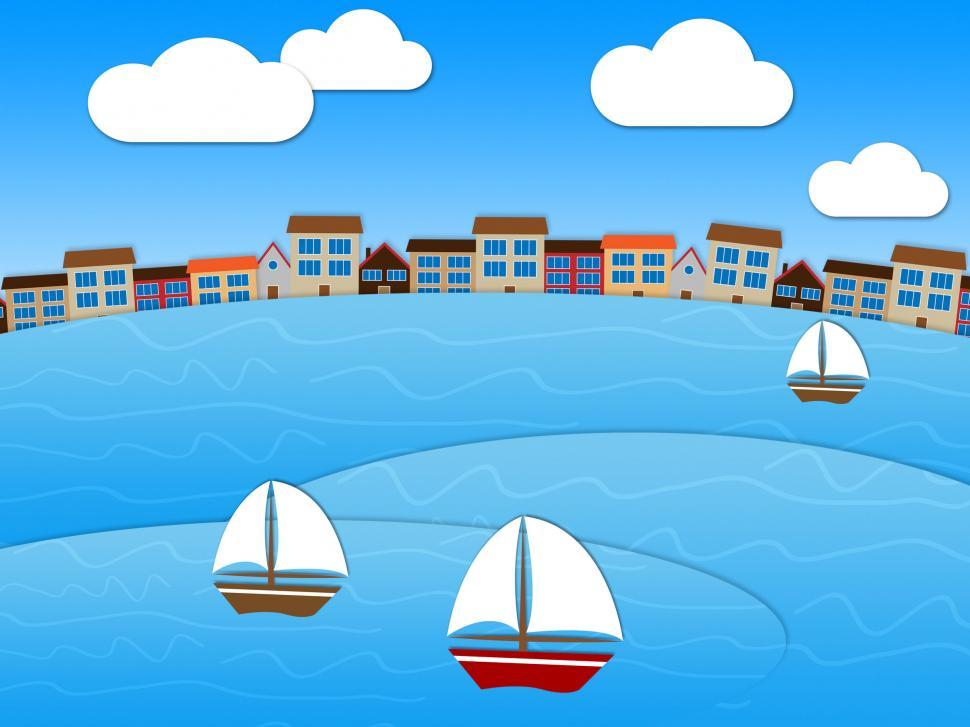 Free Image of Sea Relaxing Represents Boating Sailing And Sail 