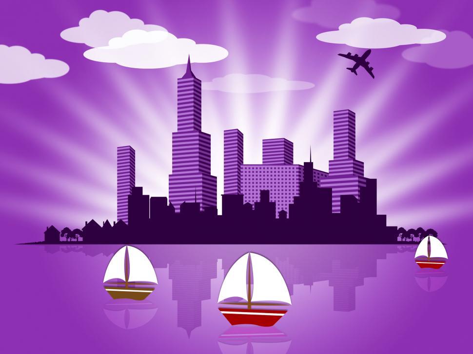 Free Image of Relax Background Shows Sail Yachting And Boats 