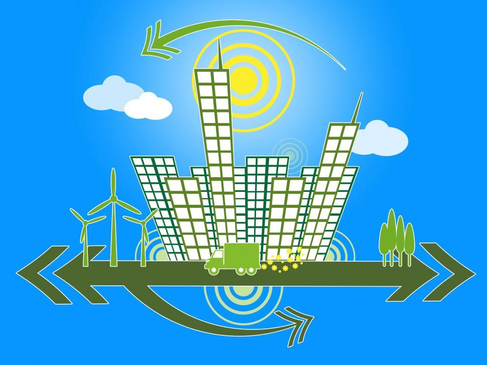 Free Image of Office Buildings Represents Background Abstract And Cityscape 