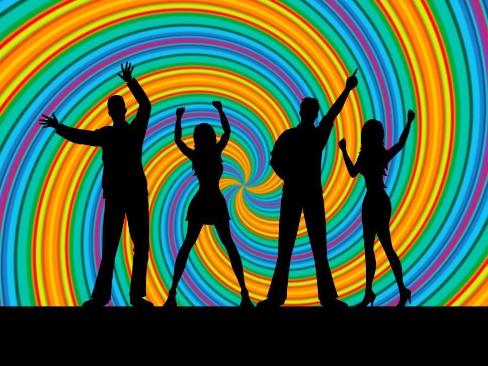 Free Image of People Dancing Means Disco Music And Dance 