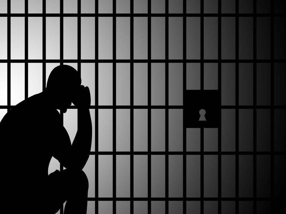 Free Image of Copyspace Jail Represents Take Into Custody And Blank 