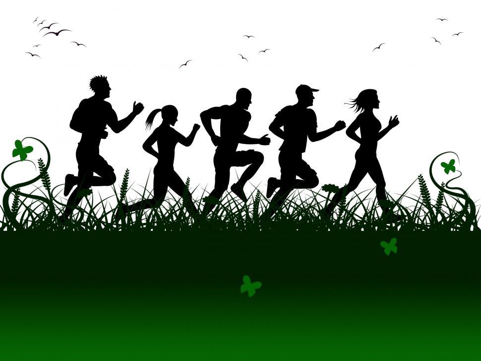 Free Image of Jogging Landscape Shows Get Fit And Fitness 