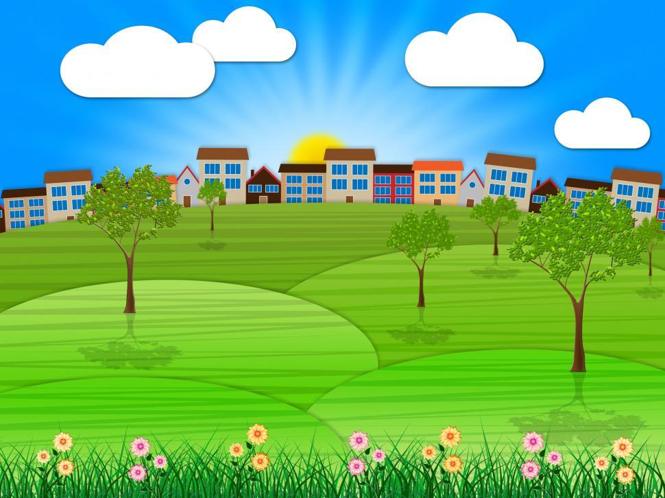 Free Image of Landscape Summer Shows Outdoor Warm And Scene 