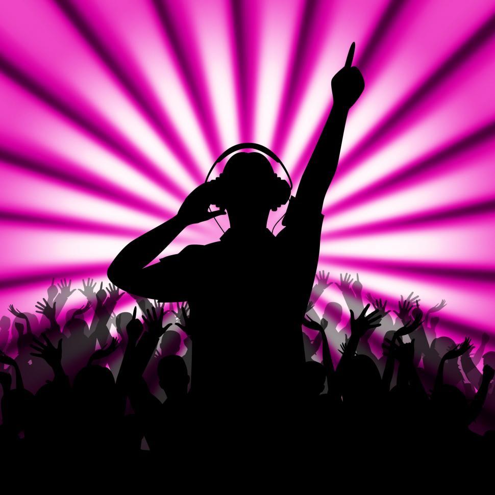 Free Image of Nightclub Rays Represents Disc Jockey And Dance 