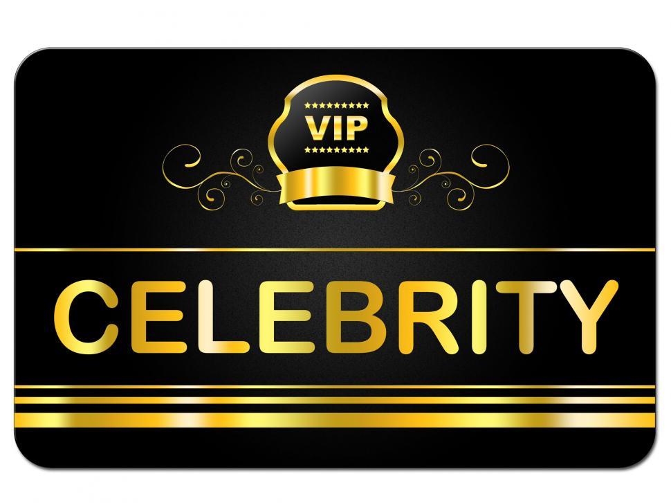 Free Image of Membership Card Means Very Important Person And Fame 