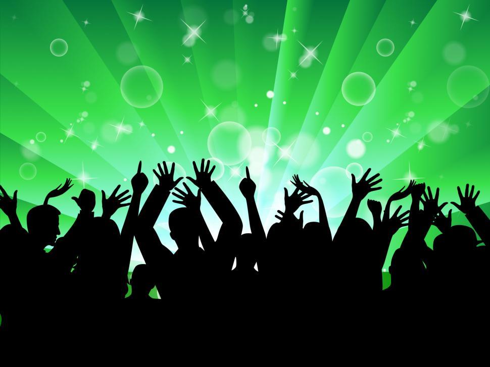 Free Image of Spectators Audience Shows Group Of People And Copy 