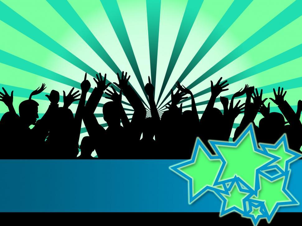 Free Image of Audience Copyspace Indicates Group Of People And Beam 