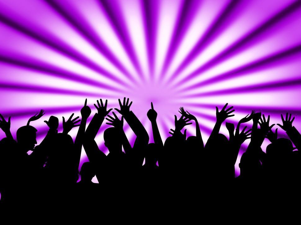 Free Image of Copyspace Audience Represents Group Of People And Beam 
