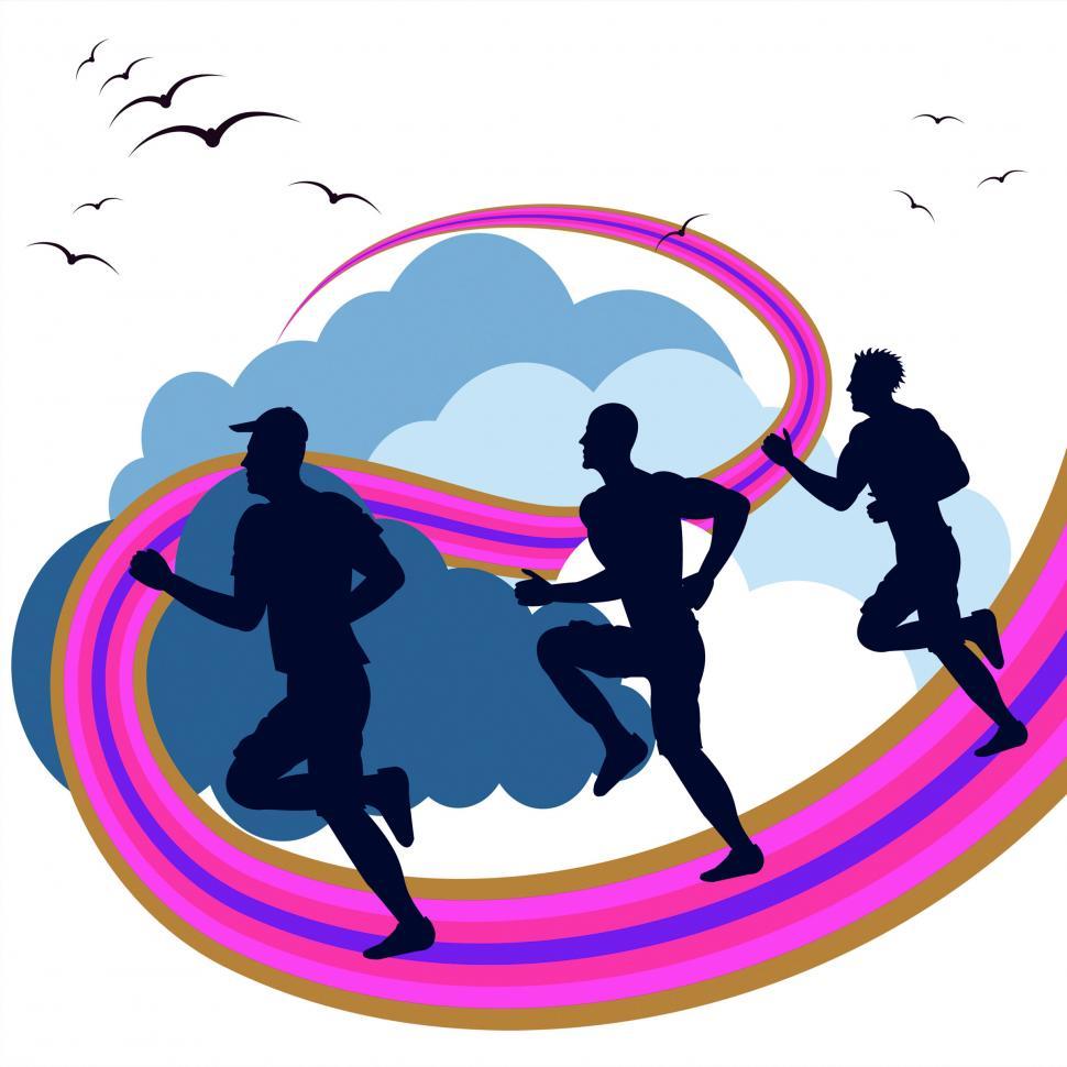 Free Image of Exercise Jogging Means Get Fit And Running 