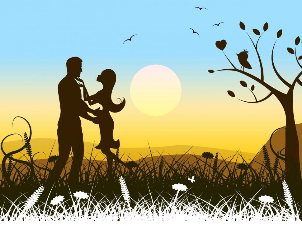 Free Image of Love Romance Shows Passion Summer And Heat 