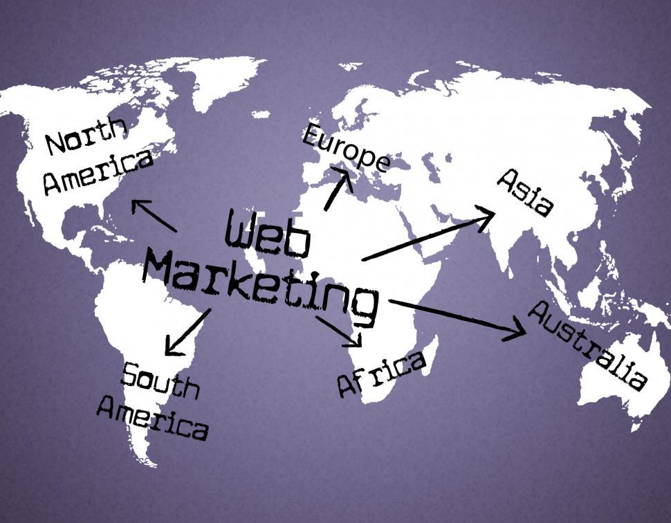 Free Image of Web Marketing Represents Selling Advertising And Network 