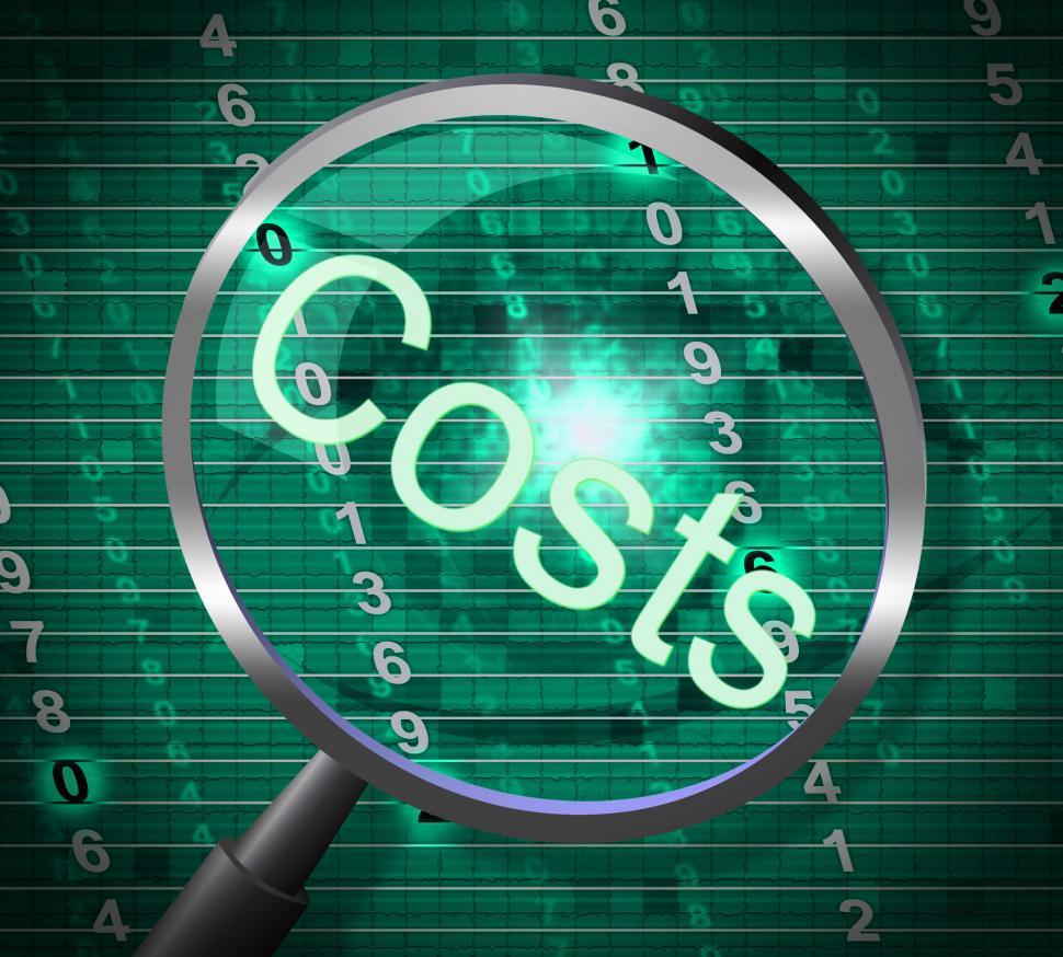 Free Image of Magnifier Costs Means Searching Bills And Magnify 