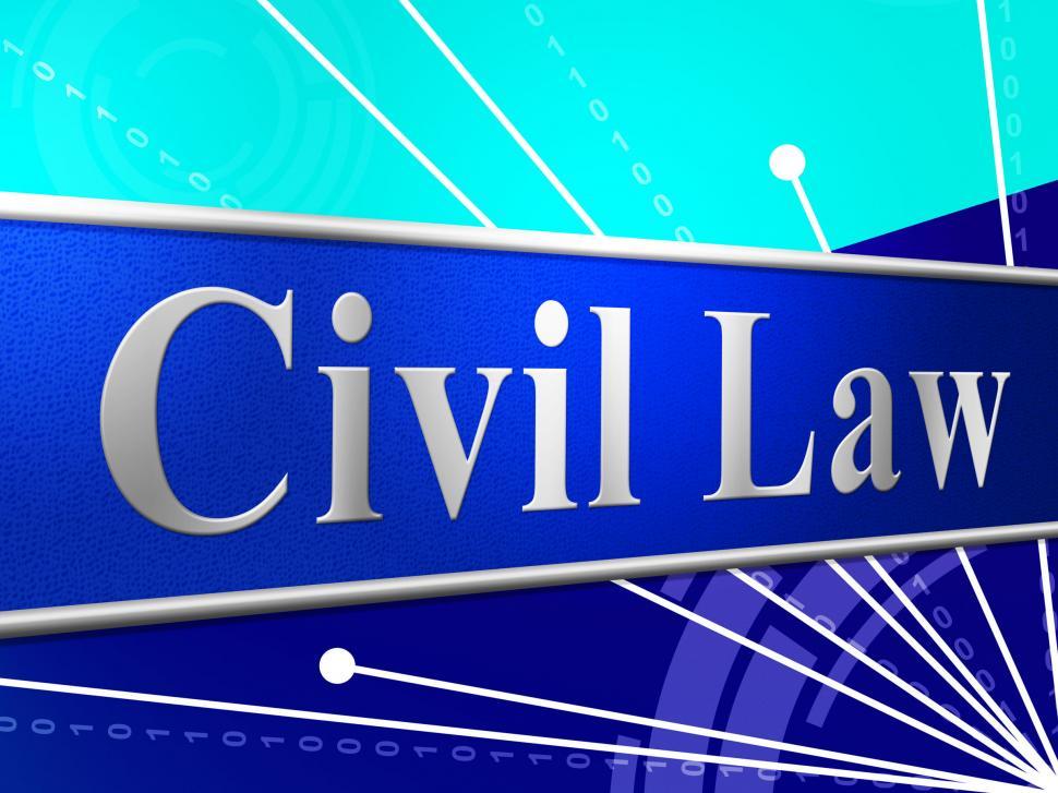 Free Image of Civil Law Represents Judgment Legality And Legal 