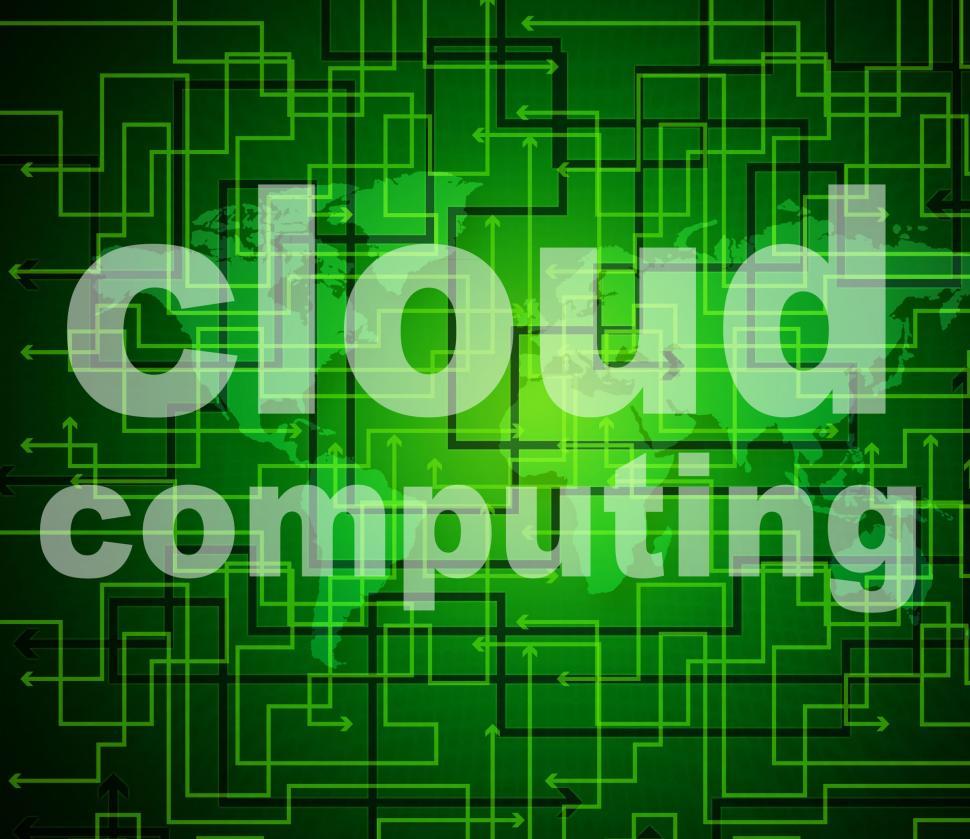 Free Image of Cloud Computing Means Computer Network And Cloud-Computing 