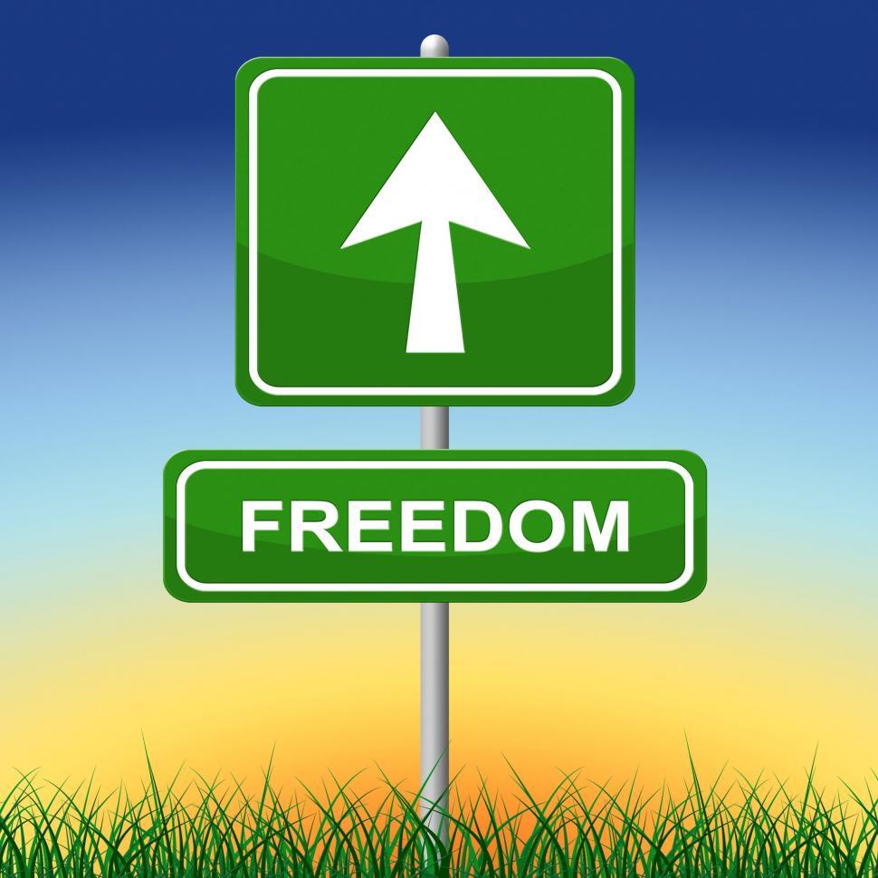 Free Image of Freedom Sign Represents Get Away And Direction 