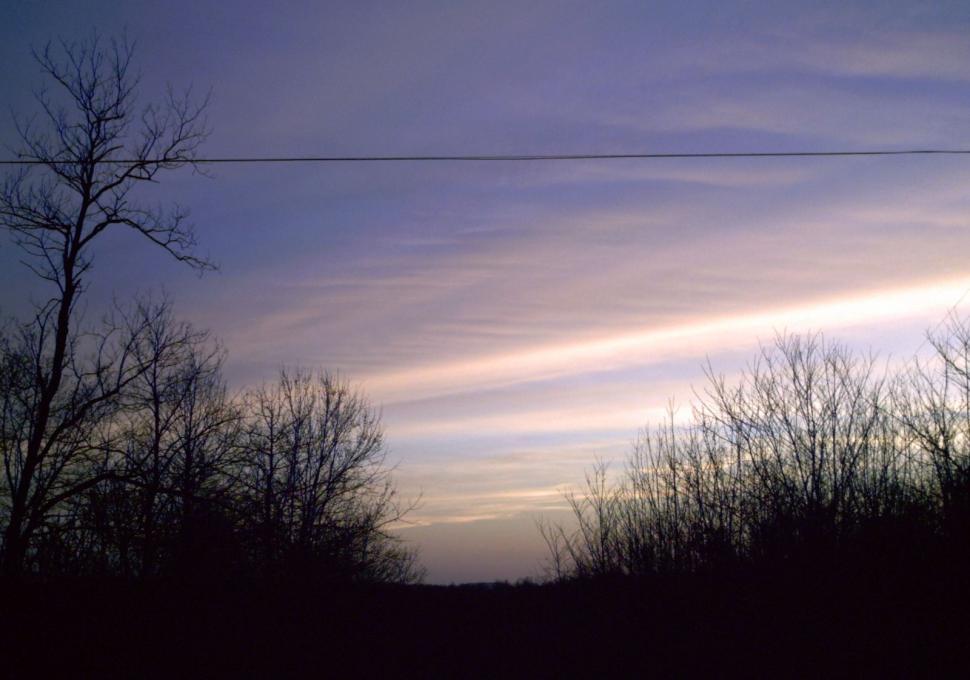 Free Image of Mountains in the evening 