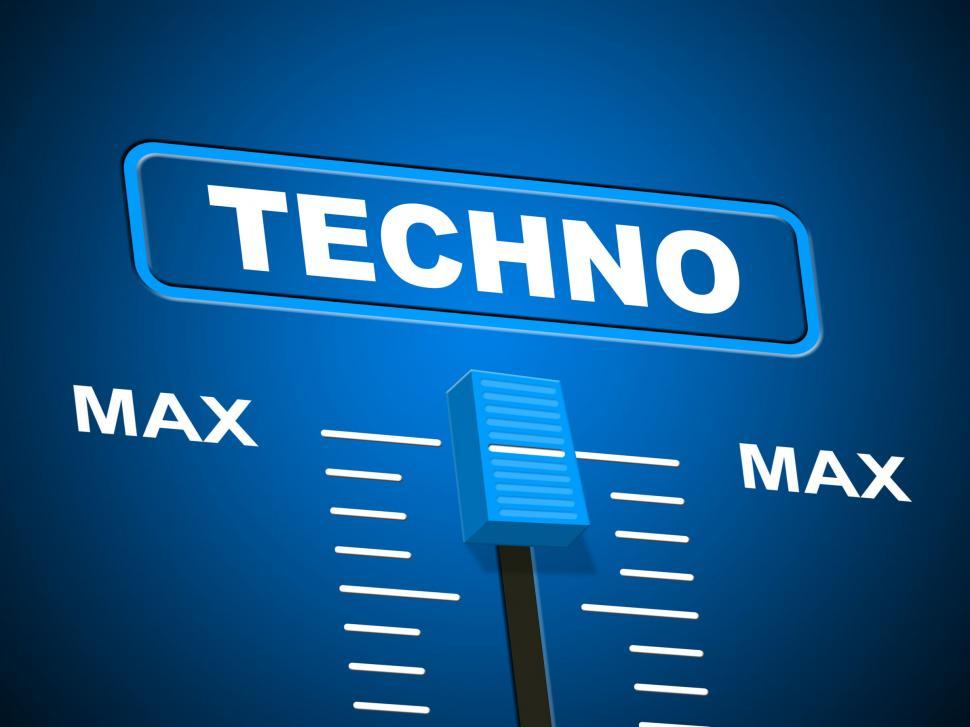 Free Image of Techno Music Represents Sound Track And Acoustic 