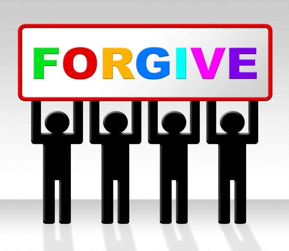 Free Image of Sign Sorry Means Apology Apologetic And Placard 