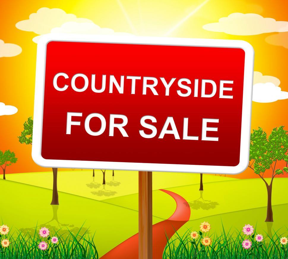 Free Image of For Sale Shows Real Estate Agent And Buy 