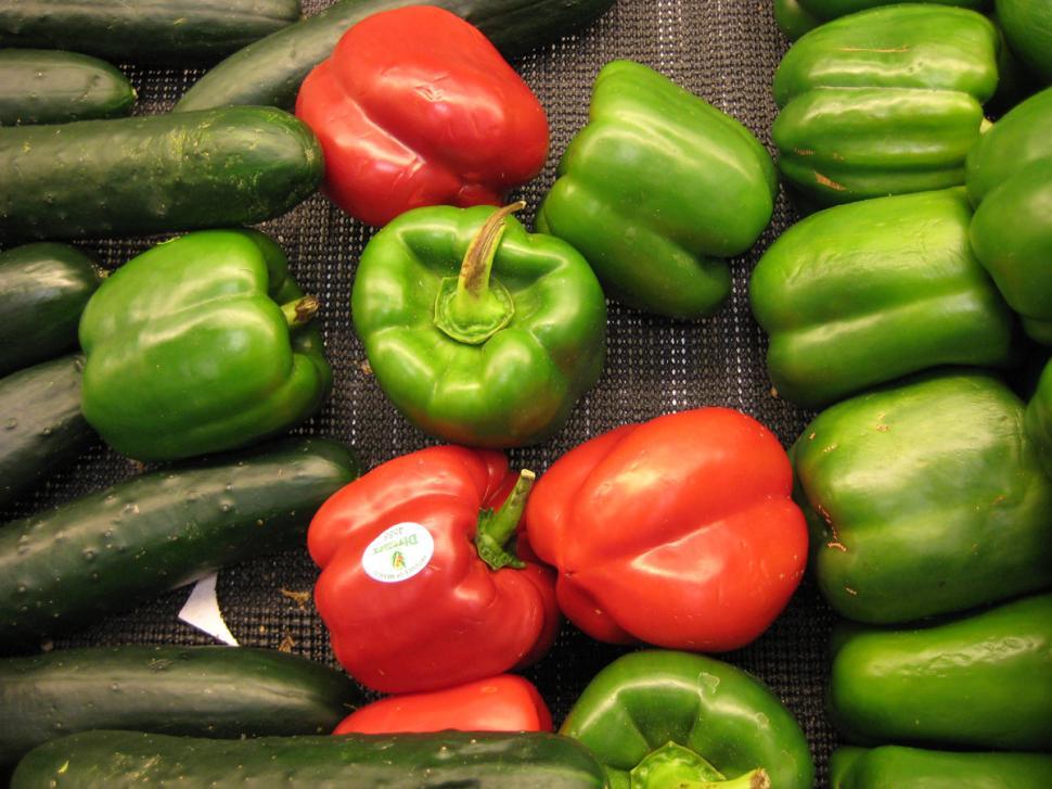 Free Image of Vegetables and Flowers 