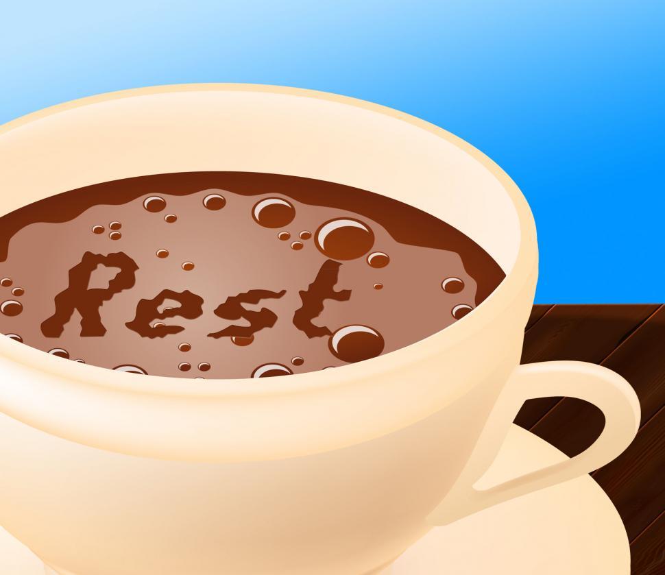 Free Image of Coffee Rest Represents Relax Cafe And Relaxation 
