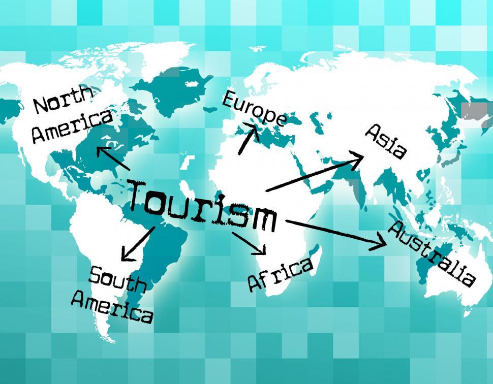 Free Image of Worldwide Tourism Shows Tourist Vacationing And Voyages 