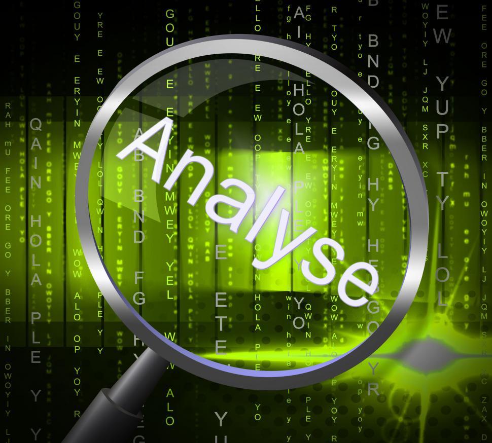 Free Image of Magnifier Analyse Indicates Data Analytics And Analysis 