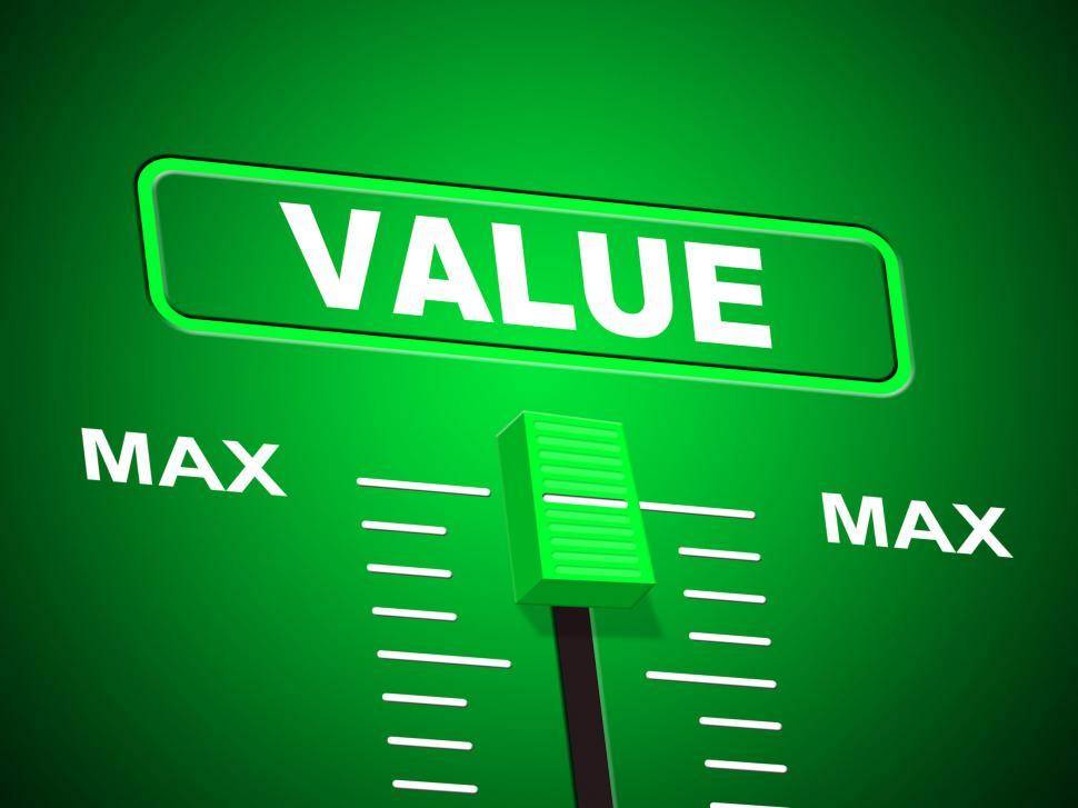 Free Image of Value Max Indicates Upper Limit And Ceiling 