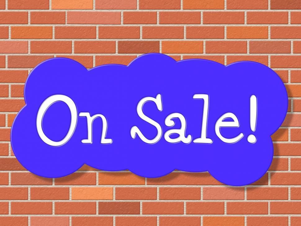 Free Image of On Sale Shows Merchandise Clearance And Offer 