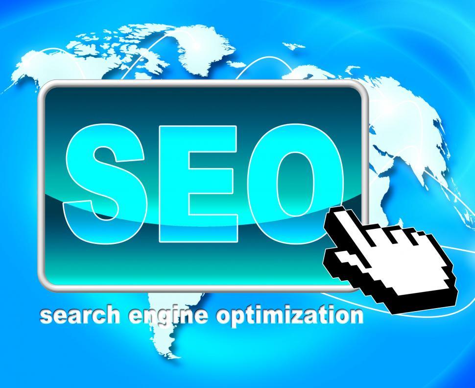Free Image of Seo Button Represents World Wide Web And Optimization 