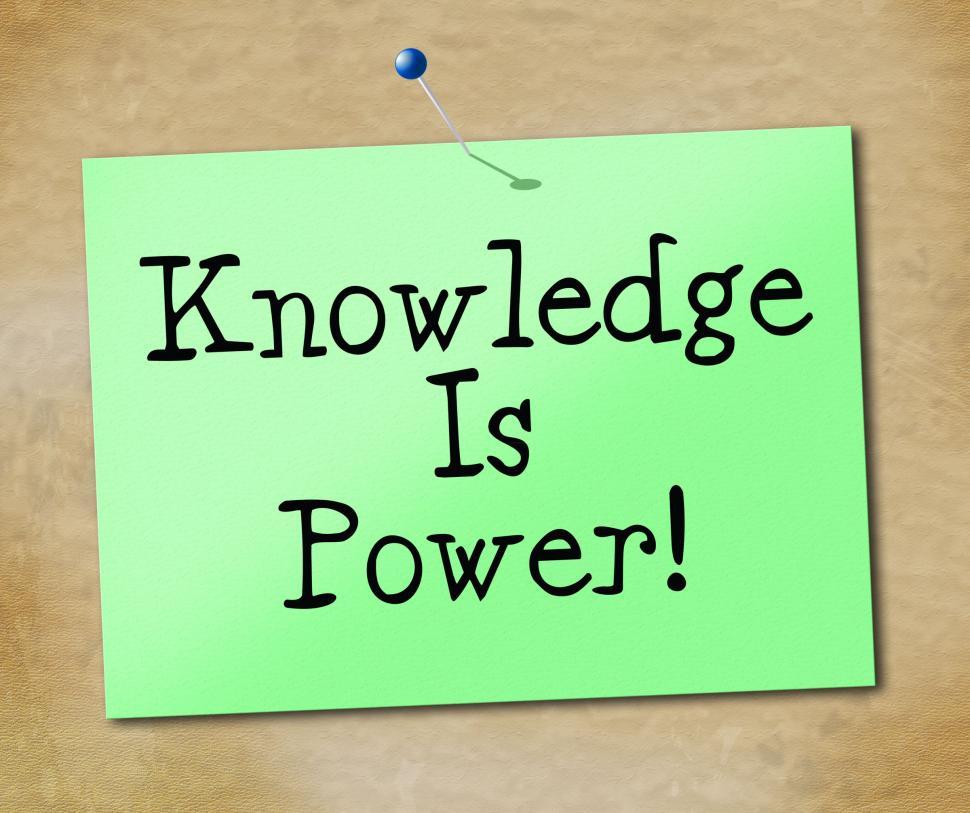 Free Image of Knowledge Is Power Shows University Educate And Learn 