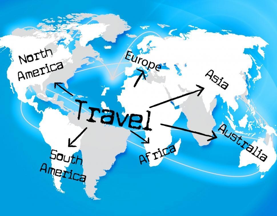 Free Image of Worldwide Travel Represents Traveller Globally And Journey 