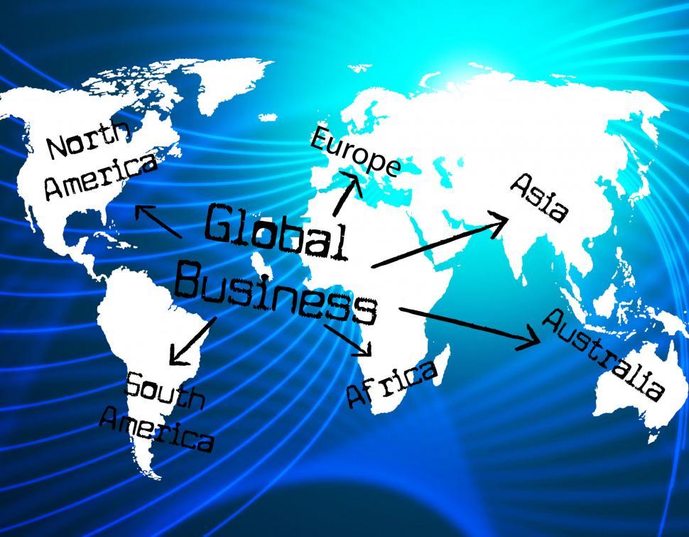 Free Image of Global Business Represents Commerce Biz And Trade 