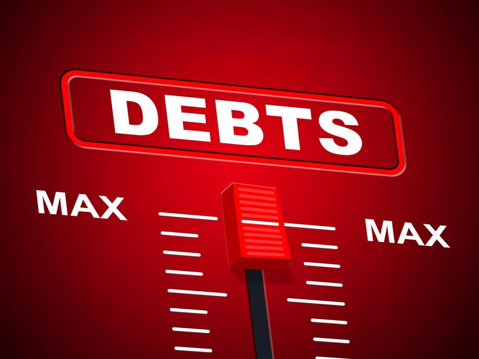 Free Image of Max Debts Represents Upper Limit And Arrears 