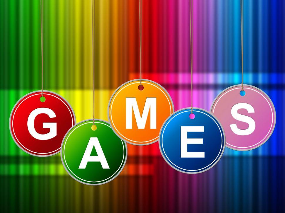 Free Image of Games Play Means Gamer Leisure And Entertainment 