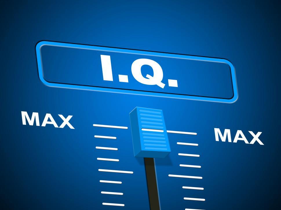 Free Image of Intelligence Iq Indicates Brain Power And Acumen 