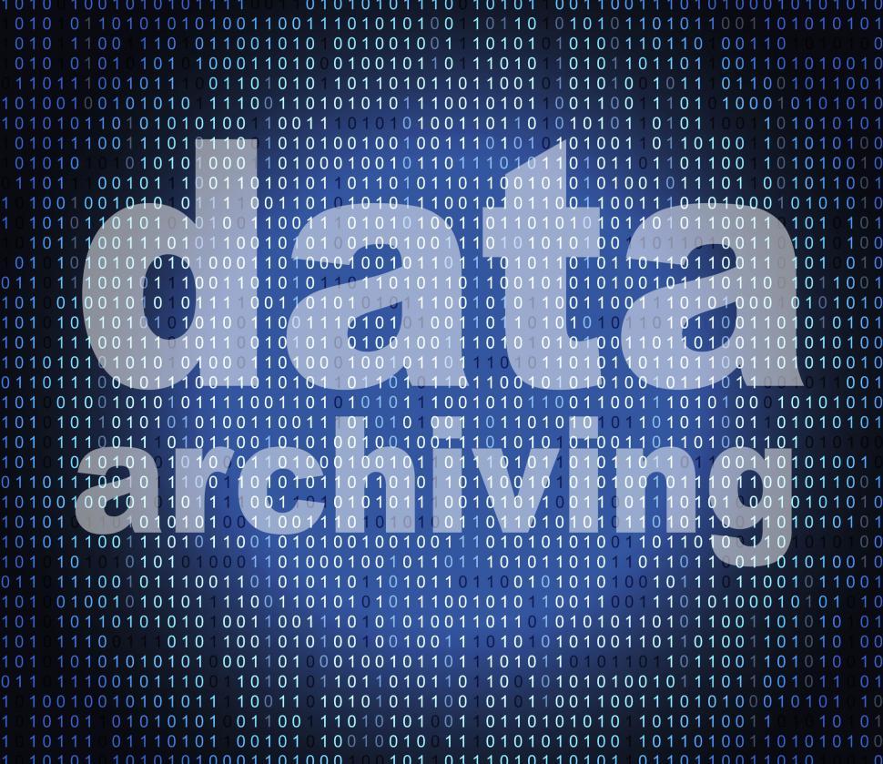 Free Image of Data Archiving Means Catalog Catalogue And Bytes 