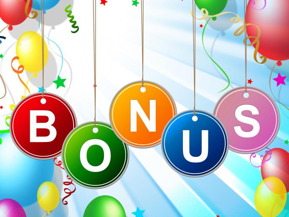 Free Image of Bonus Reward Means For Free And Award 