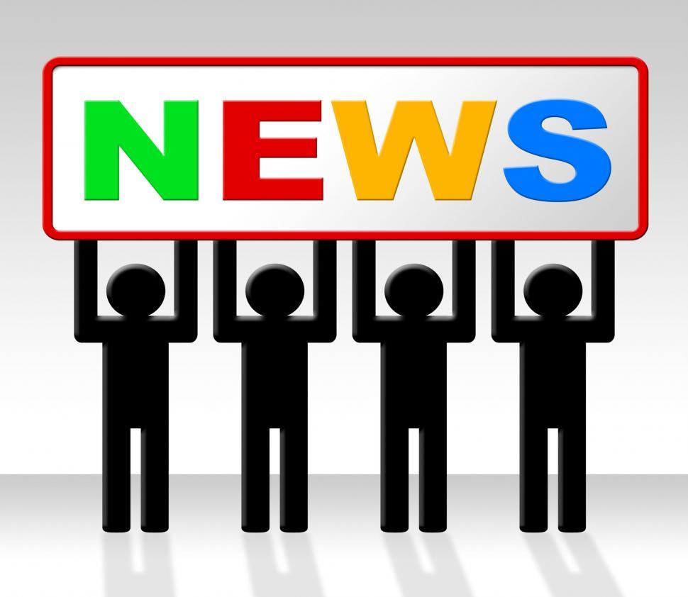 Free Image of Media News Represents Journalism Newspapers And Info 