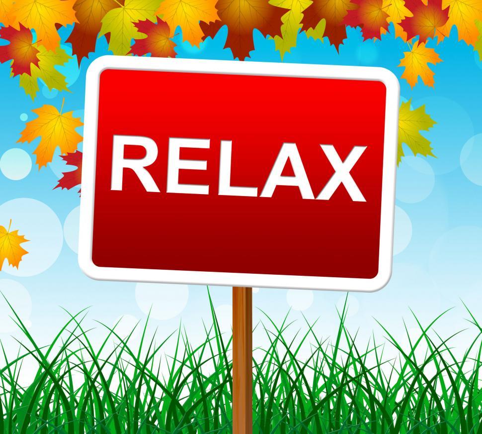 Free Image of Relaxation Relax Indicates Relief Relaxing And Recreation 