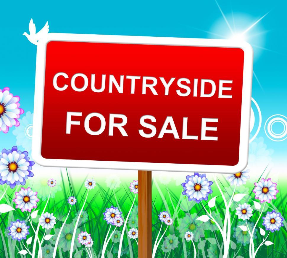 Free Image of For Sale Means Real Estate Agent And House 