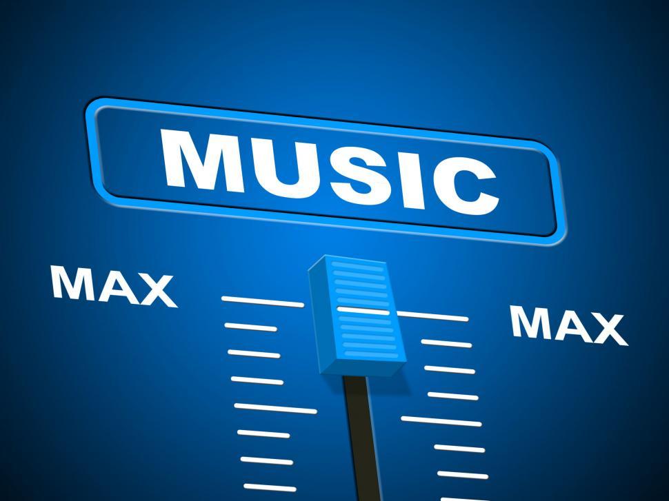 Free Image of Equaliser Music Shows Sound Track And Amplifier 